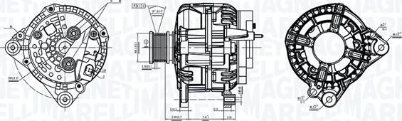 Magneti Marelli 063736359010 - Alternatore www.autoricambi360.it