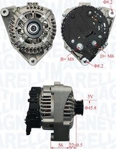 Magneti Marelli 063730845010 - Alternatore www.autoricambi360.it