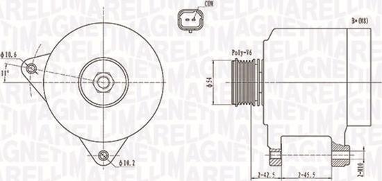 Magneti Marelli 063731914010 - Alternatore www.autoricambi360.it