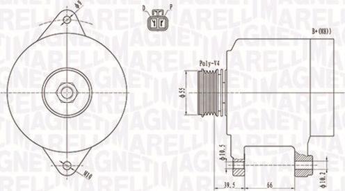 Magneti Marelli 063731409010 - Alternatore www.autoricambi360.it
