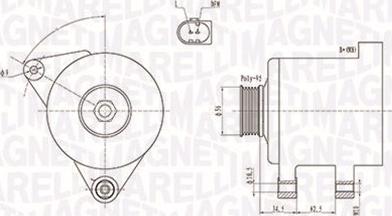 Magneti Marelli 063731546010 - Alternatore www.autoricambi360.it