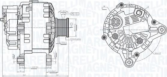 Magneti Marelli 063731562010 - Alternatore www.autoricambi360.it