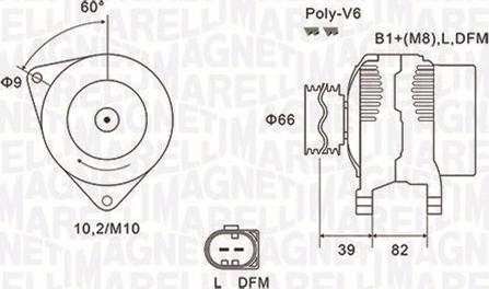 Magneti Marelli 063731588010 - Alternatore www.autoricambi360.it