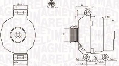 Magneti Marelli 063731636010 - Alternatore www.autoricambi360.it