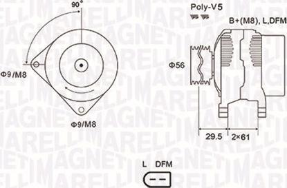 Magneti Marelli 063731678010 - Alternatore www.autoricambi360.it