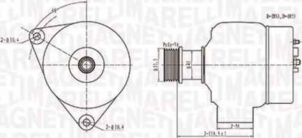 Magneti Marelli 063731138010 - Alternatore www.autoricambi360.it