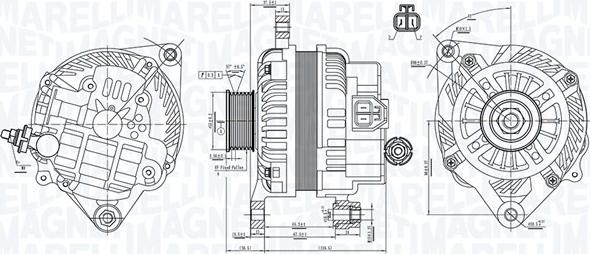 Magneti Marelli 063731898010 - Alternatore www.autoricambi360.it