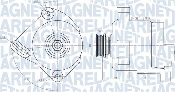 Magneti Marelli 063731886010 - Alternatore www.autoricambi360.it