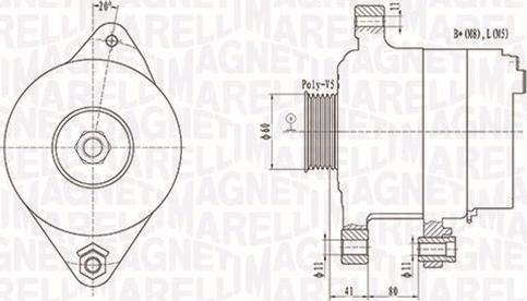Magneti Marelli 063731258010 - Alternatore www.autoricambi360.it