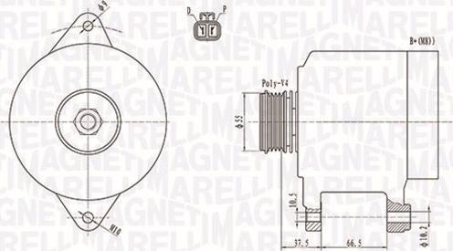 Magneti Marelli 063731283010 - Alternatore www.autoricambi360.it