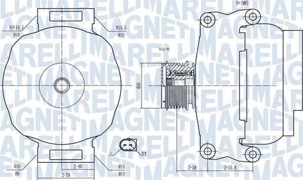 Magneti Marelli 063731769010 - Alternatore www.autoricambi360.it