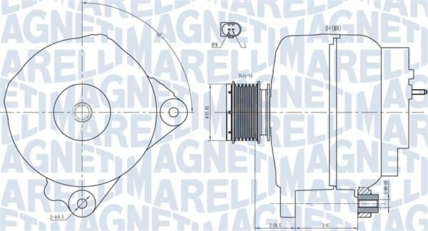 Magneti Marelli 063731763010 - Alternatore www.autoricambi360.it