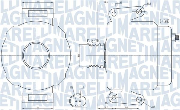 Magneti Marelli 063732007010 - Alternatore www.autoricambi360.it