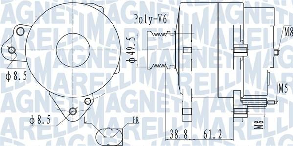 Magneti Marelli 063732137010 - Alternatore www.autoricambi360.it