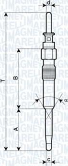 Magneti Marelli 062900039304 - Candeletta www.autoricambi360.it