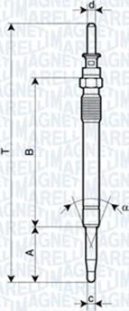 Magneti Marelli 062900078304 - Candeletta www.autoricambi360.it