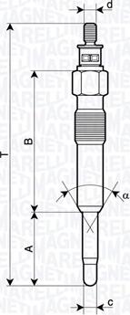 Magneti Marelli 062900126304 - Candeletta www.autoricambi360.it