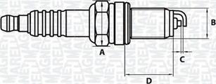 Magneti Marelli 062000769304 - Candela accensione www.autoricambi360.it