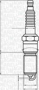 Magneti Marelli 062000787304 - Candela accensione www.autoricambi360.it