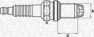 Magneti Marelli 062000772304 - Candela accensione www.autoricambi360.it