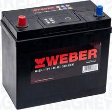 Magneti Marelli 067045360111 - Batteria avviamento www.autoricambi360.it