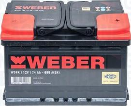 Magneti Marelli 067074650001 - Batteria avviamento www.autoricambi360.it