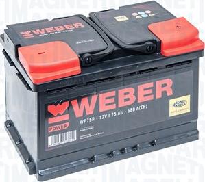 Magneti Marelli 067075720002 - Batteria avviamento www.autoricambi360.it