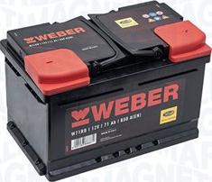 Magneti Marelli 067071650001 - Batteria avviamento www.autoricambi360.it