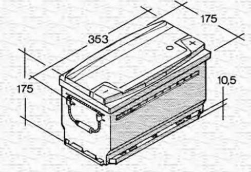 Magneti Marelli 067162640003 - Batteria avviamento www.autoricambi360.it