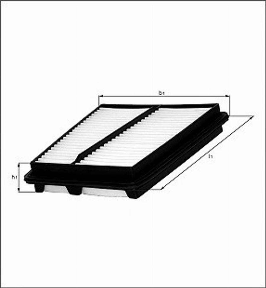Magneti Marelli 154098630020 - Filtro aria www.autoricambi360.it