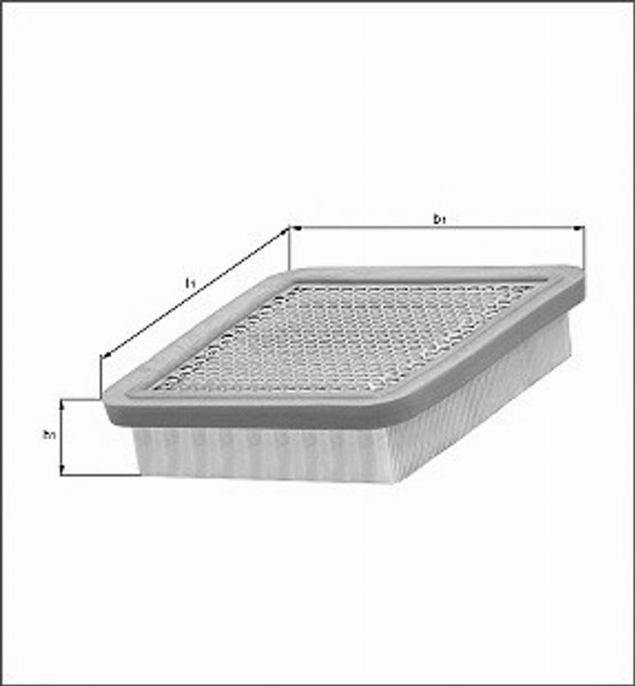 Magneti Marelli 154066261880 - Filtro aria www.autoricambi360.it