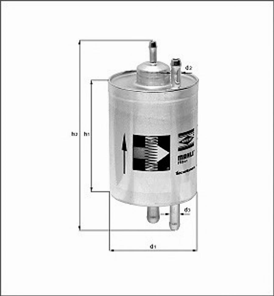 Magneti Marelli 154065929920 - Filtro carburante www.autoricambi360.it