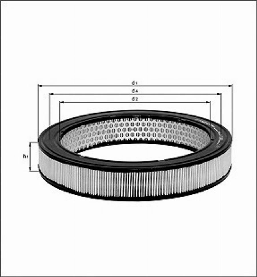 Magneti Marelli 154077163760 - Filtro aria www.autoricambi360.it