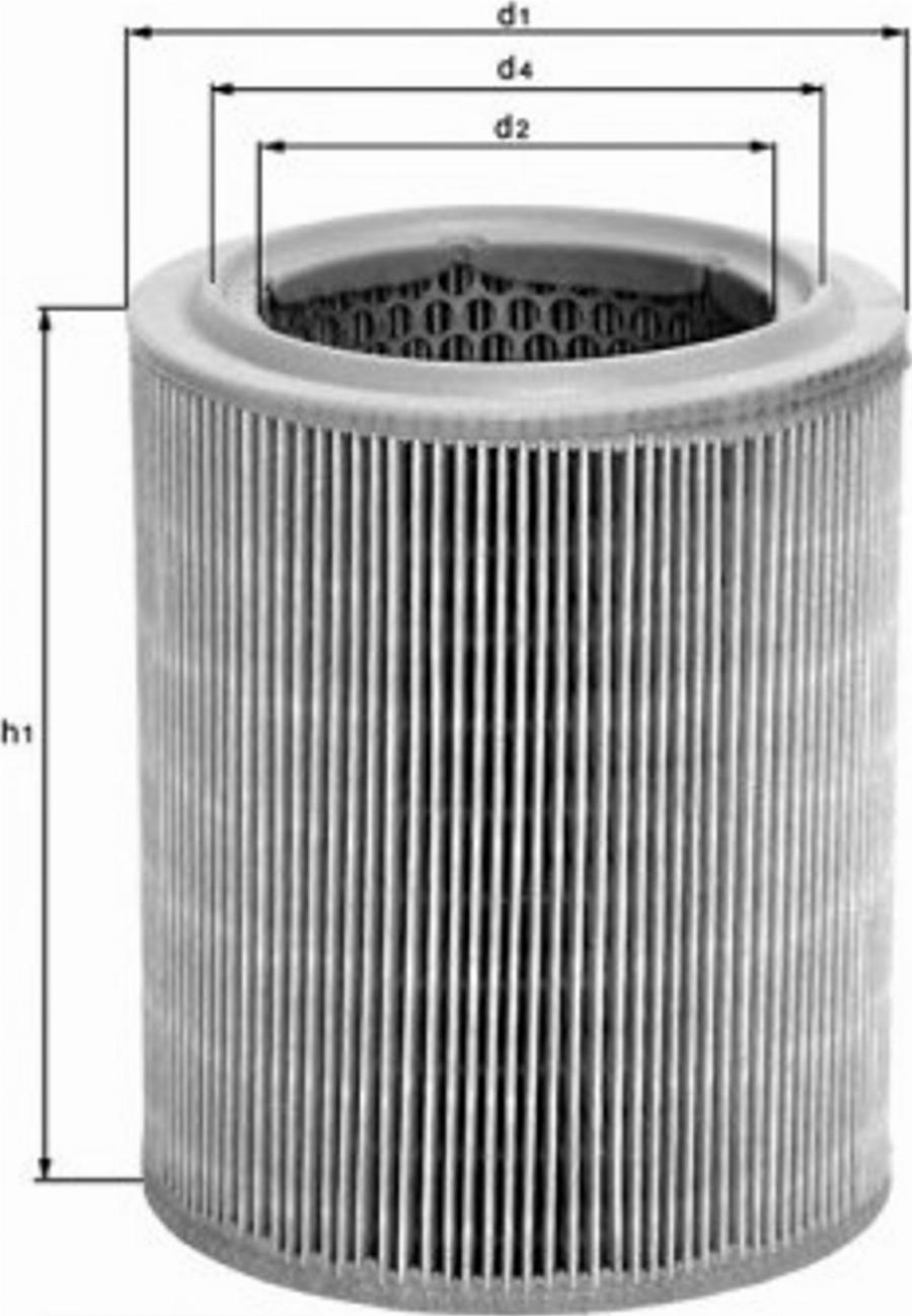 Magneti Marelli 154086521170 - Filtro aria www.autoricambi360.it