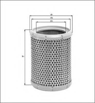 Magneti Marelli 154084444240 - Filtro aria www.autoricambi360.it