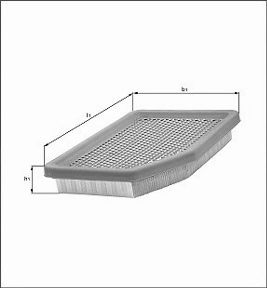 Magneti Marelli 154003154020 - Filtro aria www.autoricambi360.it