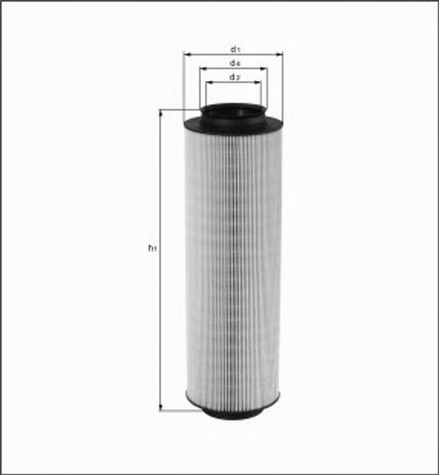 Magneti Marelli 154003266050 - Filtro aria www.autoricambi360.it