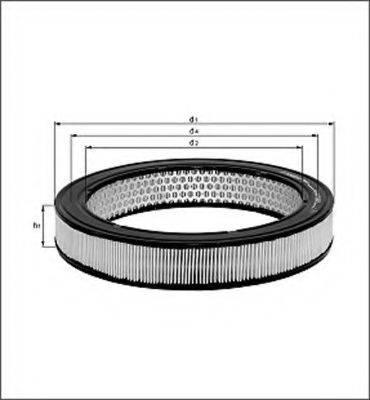 Magneti Marelli 154084328170 - Filtro aria www.autoricambi360.it