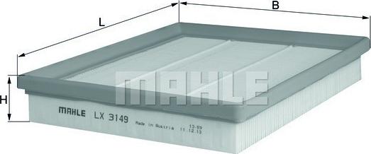 Magneti Marelli 154070565385 - Filtro aria www.autoricambi360.it