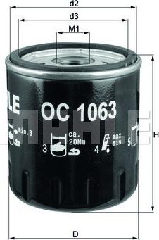 Magneti Marelli 154070582031 - Filtro olio www.autoricambi360.it
