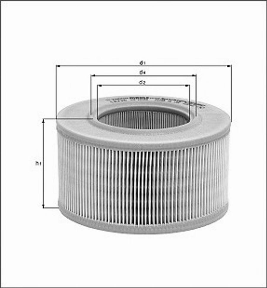 Magneti Marelli 154076460290 - Filtro aria www.autoricambi360.it
