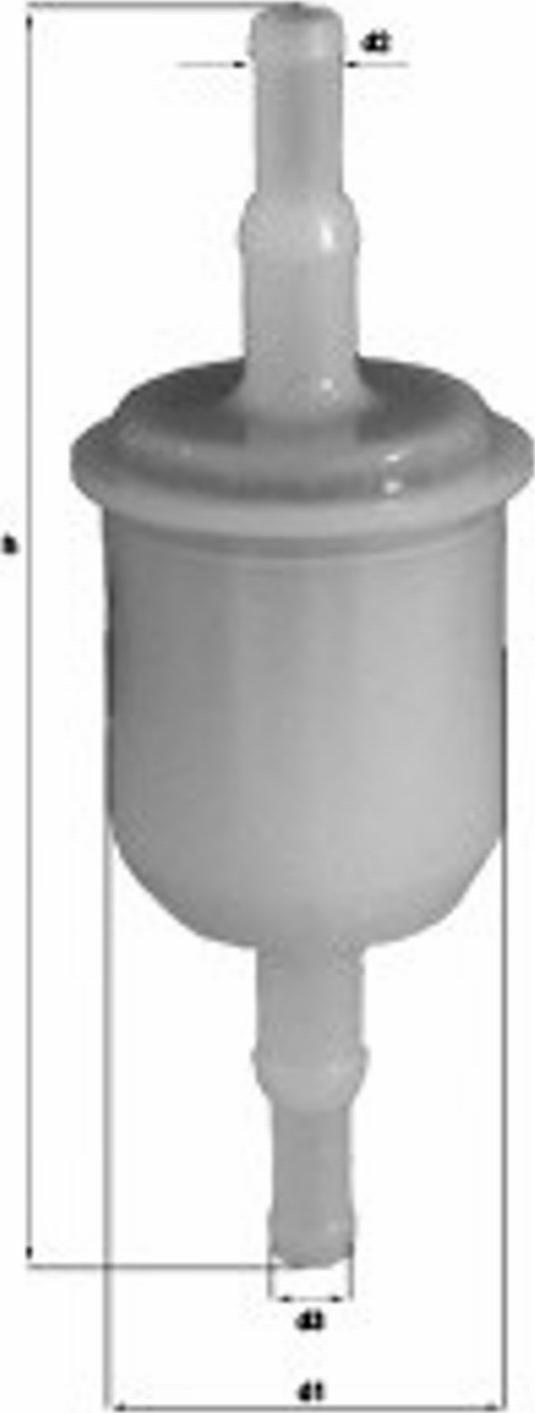 Magneti Marelli 154071328060 - Filtro carburante www.autoricambi360.it