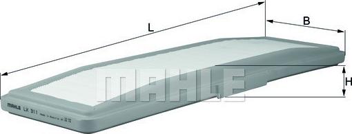 Magneti Marelli 154073956680 - Filtro aria www.autoricambi360.it