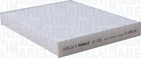 Magneti Marelli 154072499386 - Filtro, Aria abitacolo www.autoricambi360.it