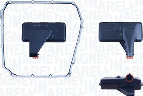 Magneti Marelli 154072493878 - Filtro idraulico, Cambio automatico www.autoricambi360.it