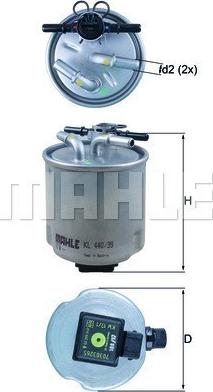 Magneti Marelli 154072444442 - Filtro carburante www.autoricambi360.it