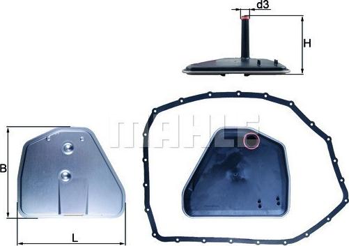 Magneti Marelli 154072440127 - Filtro idraulico, Cambio automatico www.autoricambi360.it