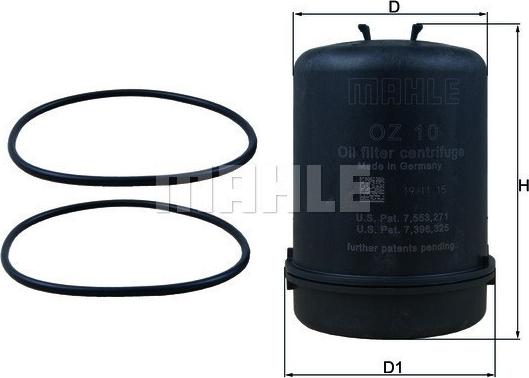 Magneti Marelli 154072377813 - Filtro olio www.autoricambi360.it