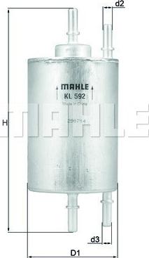 Magneti Marelli 154705842680 - Filtro carburante www.autoricambi360.it