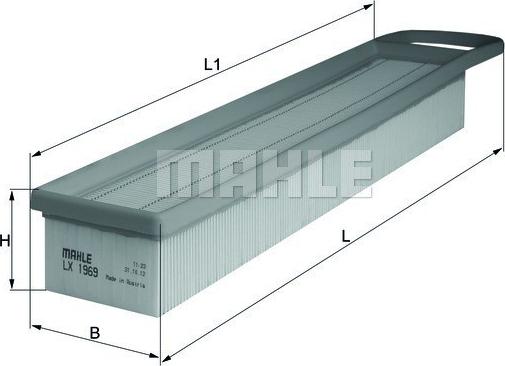 Magneti Marelli 154703591910 - Filtro aria www.autoricambi360.it